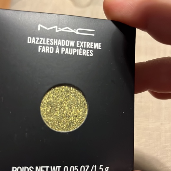New MAC cosmetics dazzle shadow extreme pro palette refill pan Joie de Glitz - Picture 5 of 8